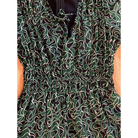 La Ligne Green and Blue Maxi Dress - Picture 3 of 10